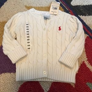 SOLD Baby Girl Ralph Lauren Cardigan